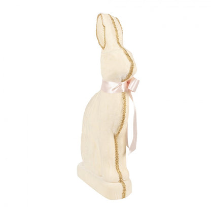 Påskepynt Kanin 22x8x41 cm Beige Tekstil