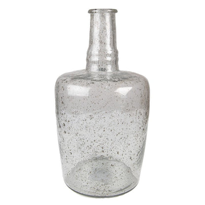 Dekorativ Vas Glas Transparent Ø 21x38 cm