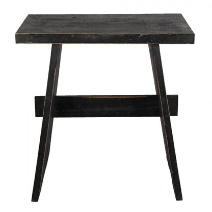Blomsterstativ Planteringsstol/Bord/krakk Sort 42x28x43 cm
