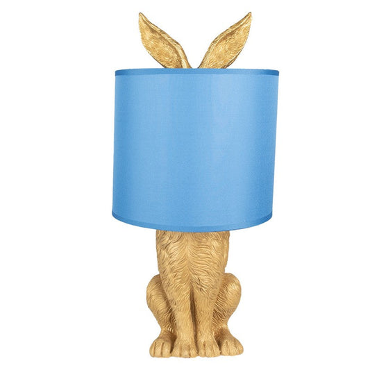 Bordlampe Kanin Ø 20x43 cm Gylden farge
