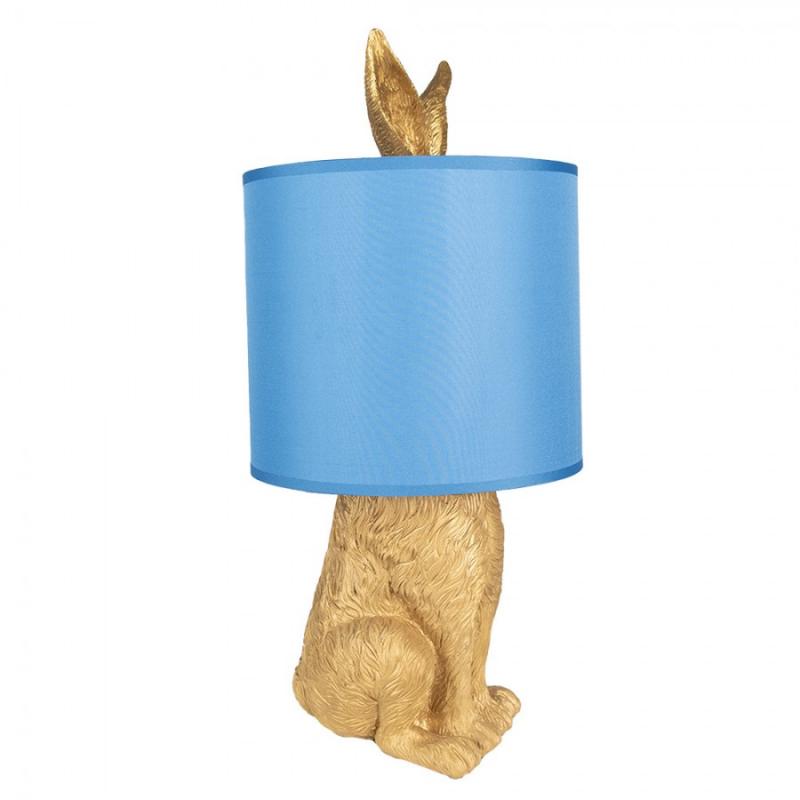 Bordlampe Kanin Ø 20x43 cm Gylden farge