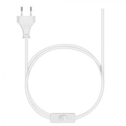 Bordslampa Kanin Ø 20x43 cm Vit Grön Polyresin