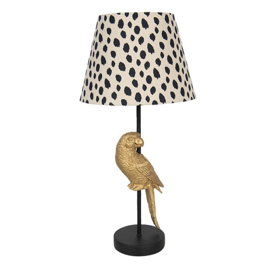 Bordslampa Lampa Ø 25x51 Cm E27/Max 1x60W Flerfärgad Rund