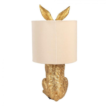 Bordslampa Kanin Ø 20x43 cm Guldfärgad