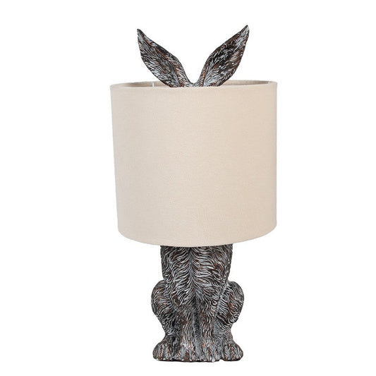Bordslampa Kanin Ø 20x43 cm Brun beige