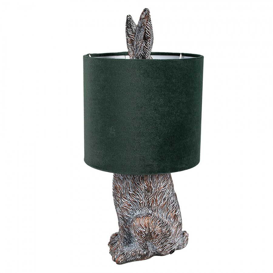 Bordlampe Kanin Ø 20x43 cm Brun