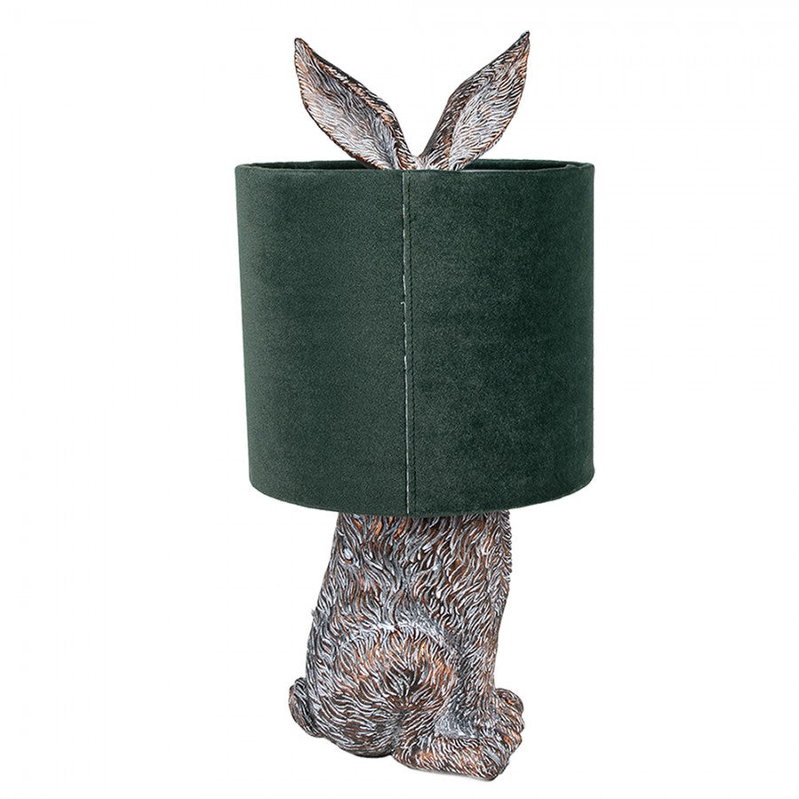 Bordlampe Kanin Ø 20x43 cm Brun