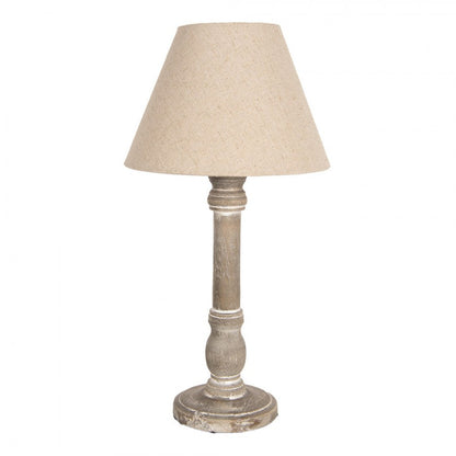 Bordslampa Ø 23x45 cm Brunt trä