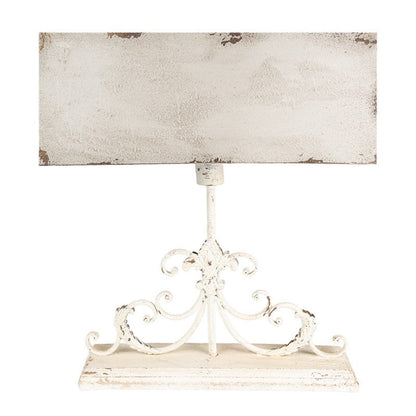 Bordslampa Vintage 50x20x56 cm Beige Trä Metall