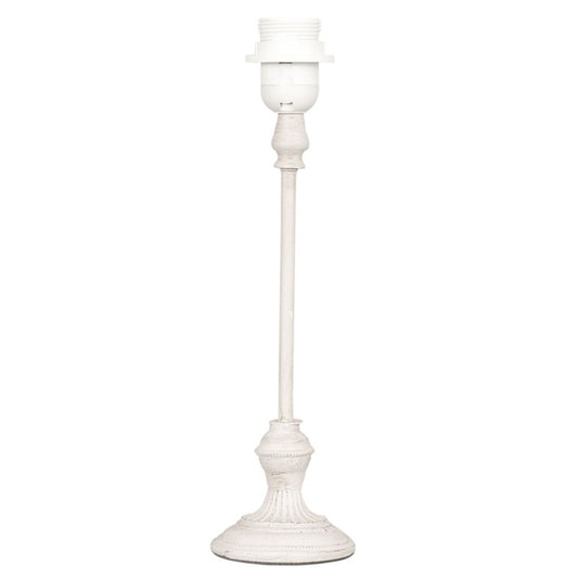 Bordlampe Lampefot Hvit Ø 9x33 cm E27/maks 1x60W
