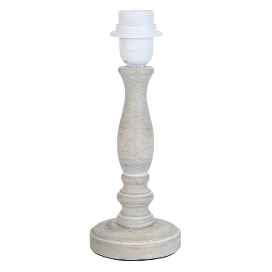 Bordlampe Lampefot Brun Ø 10x26 cm E27/maks 1x60W