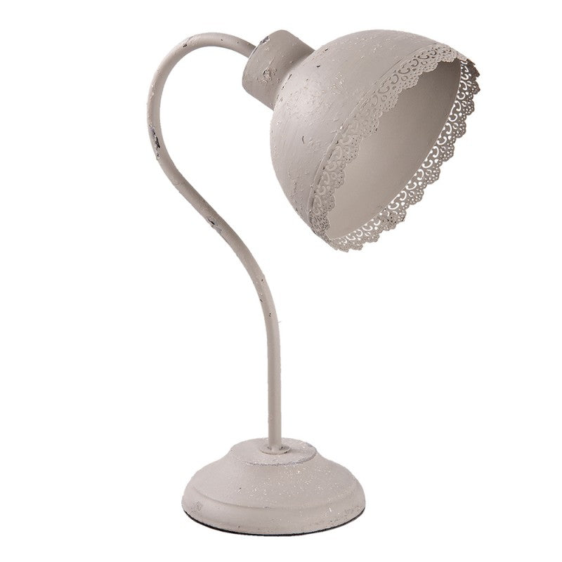 Bordslampa 15x25x35 Cm E27/Max 1x60W Grå rund