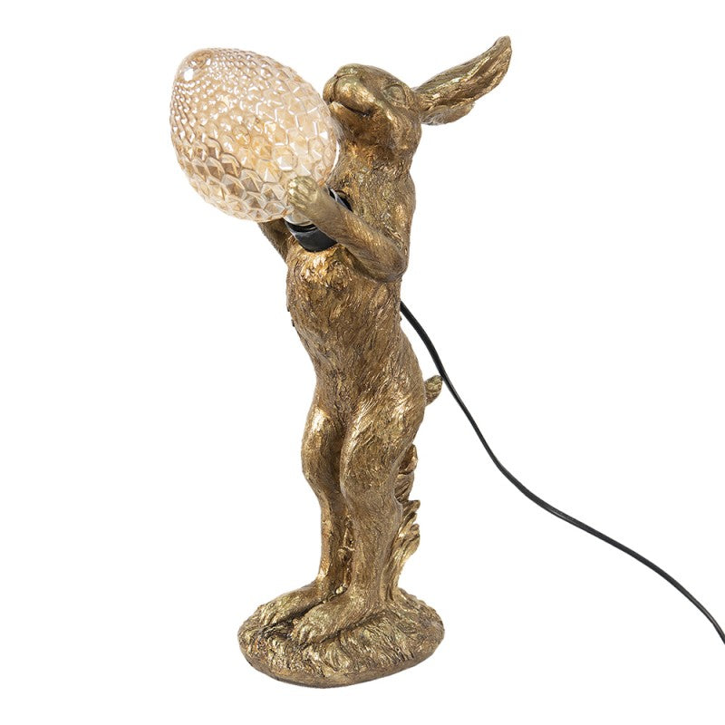 Bordslampa 12x24x41 Cm Guld