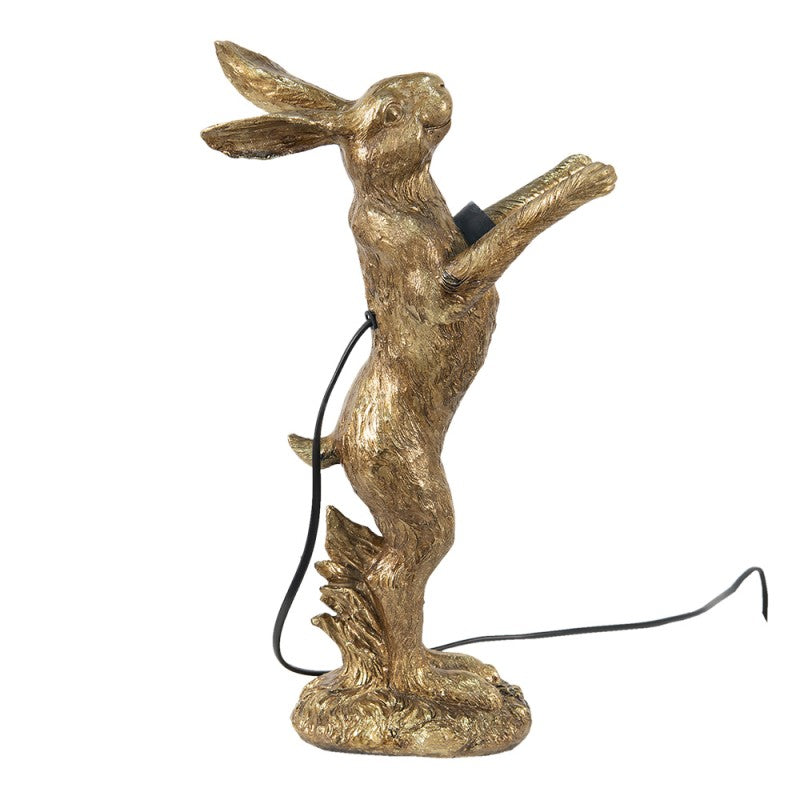 Bordslampa 12x24x41 Cm Guld