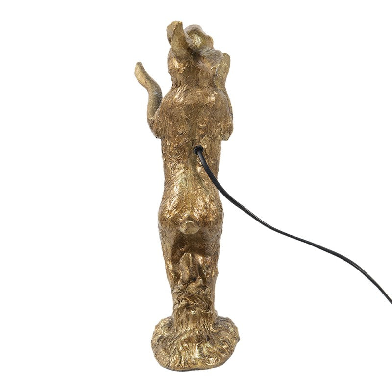 Bordslampa 12x24x41 Cm Guld