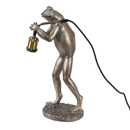 Bordslampa 24x18x49 Cm Koppar