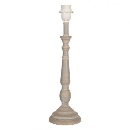 Bordslampa Lampfot Ø 13x45 cm Brunt trä