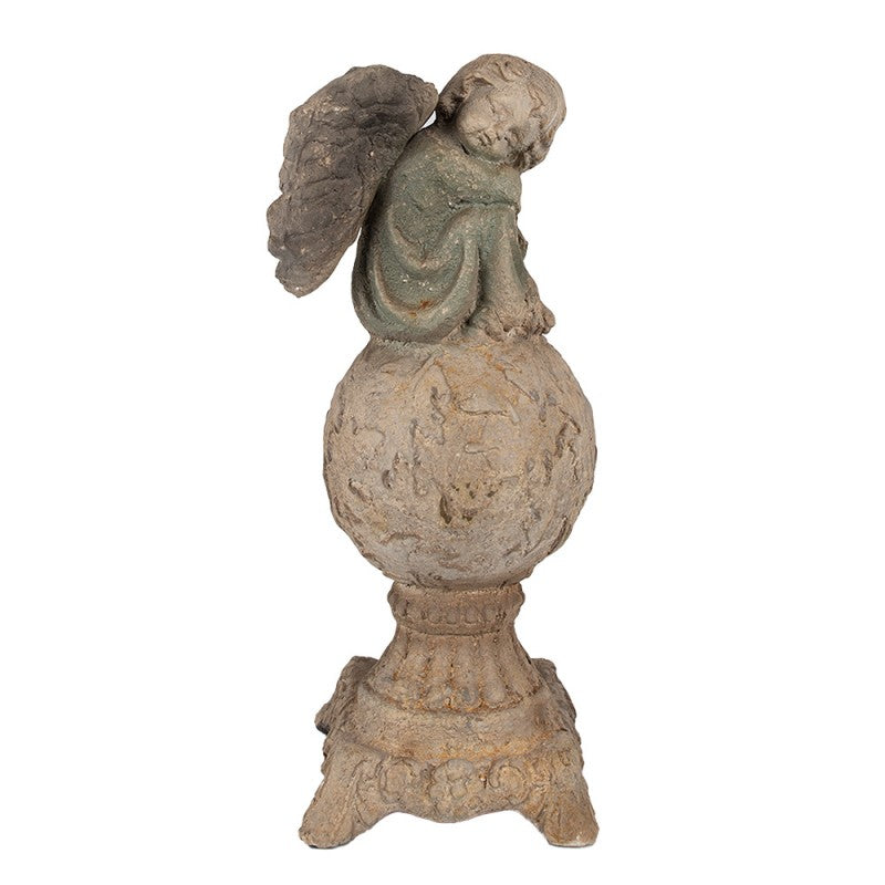 Dekoration Ängel 44 cm Grön