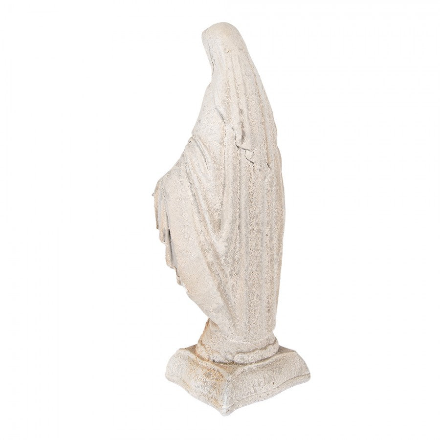 Dekorasjon figur Mary 17x12x41 cm Beige Keramisk materiale