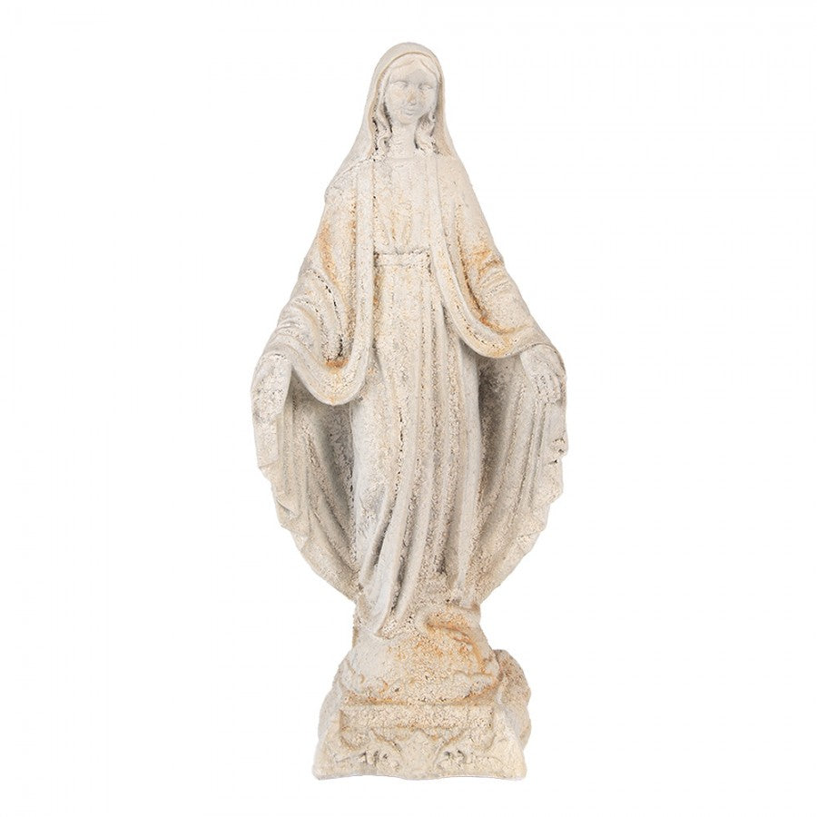 Dekorasjon figur Mary 17x12x41 cm Beige Keramisk materiale