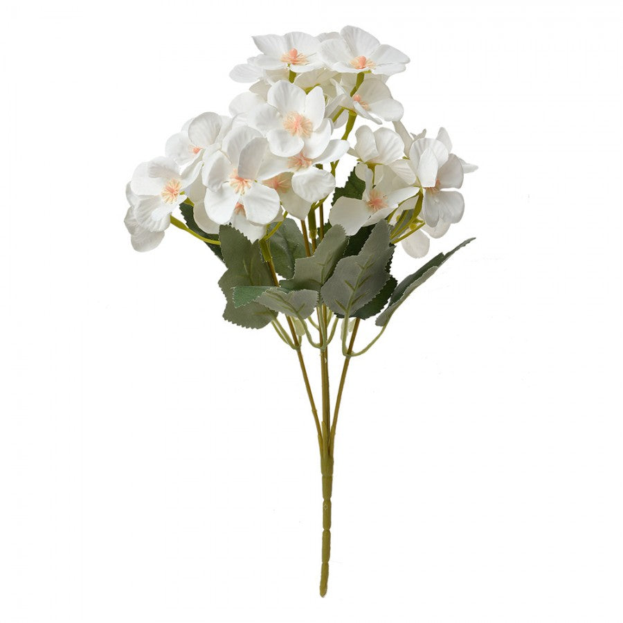 Konstgjord Blomma 30 cm Vit