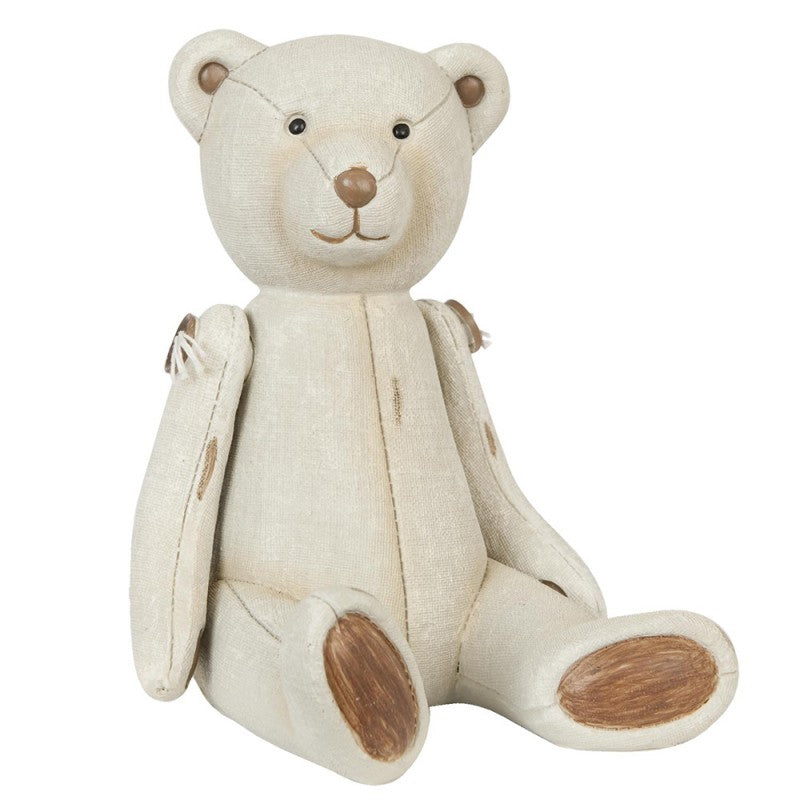 Dekoration Nalle 12x12x16 cm Beige
