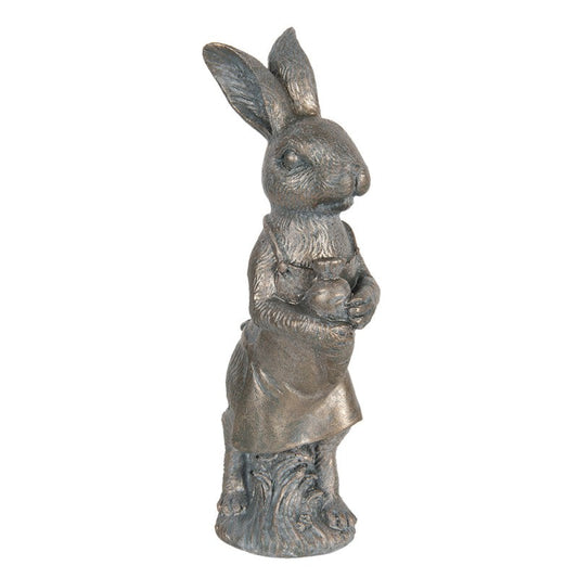 Påskdekoration Kanin 21 Cm Brun Polyresin