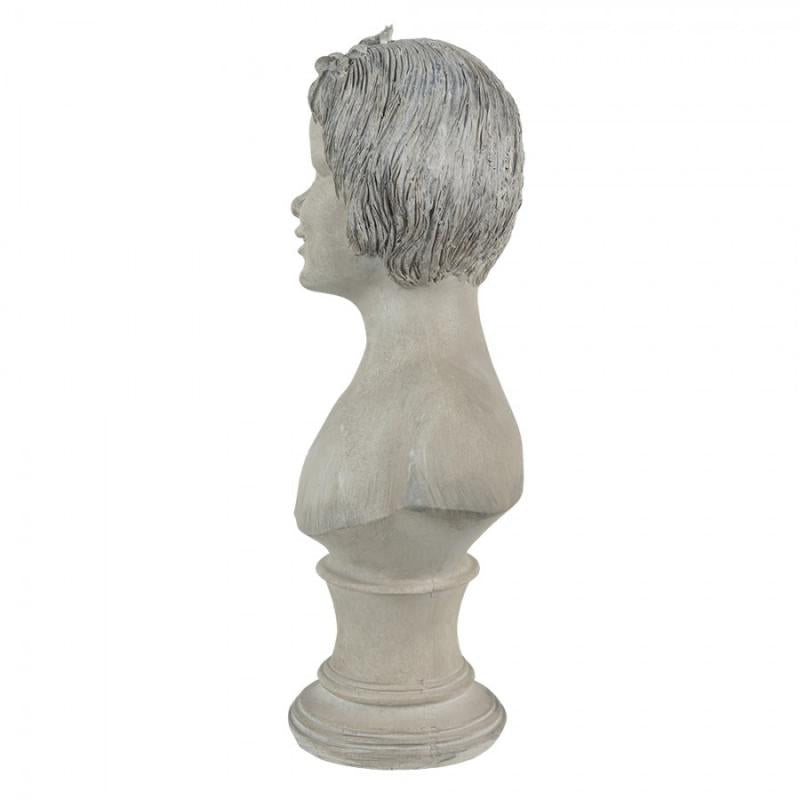 Dekoration Byst 14x9x27 Cm Beige Polyresin