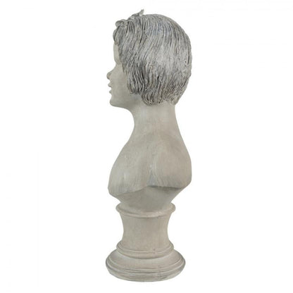 Dekoration Byst 14x9x27 Cm Beige Polyresin