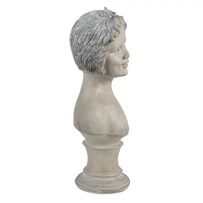 Dekoration Byst 14x9x27 Cm Beige Polyresin