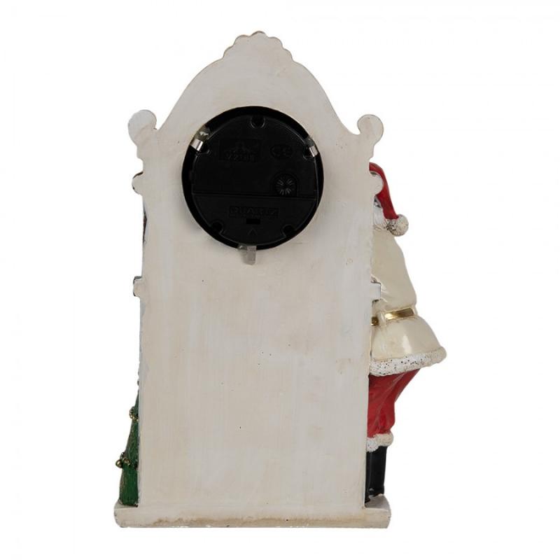 Juldekoration Inomhus Tomte med klocka beige 15x7x22 cm