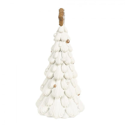 Juldekoration Inomhus Julgran Vit Brun Ø 13x26 cm
