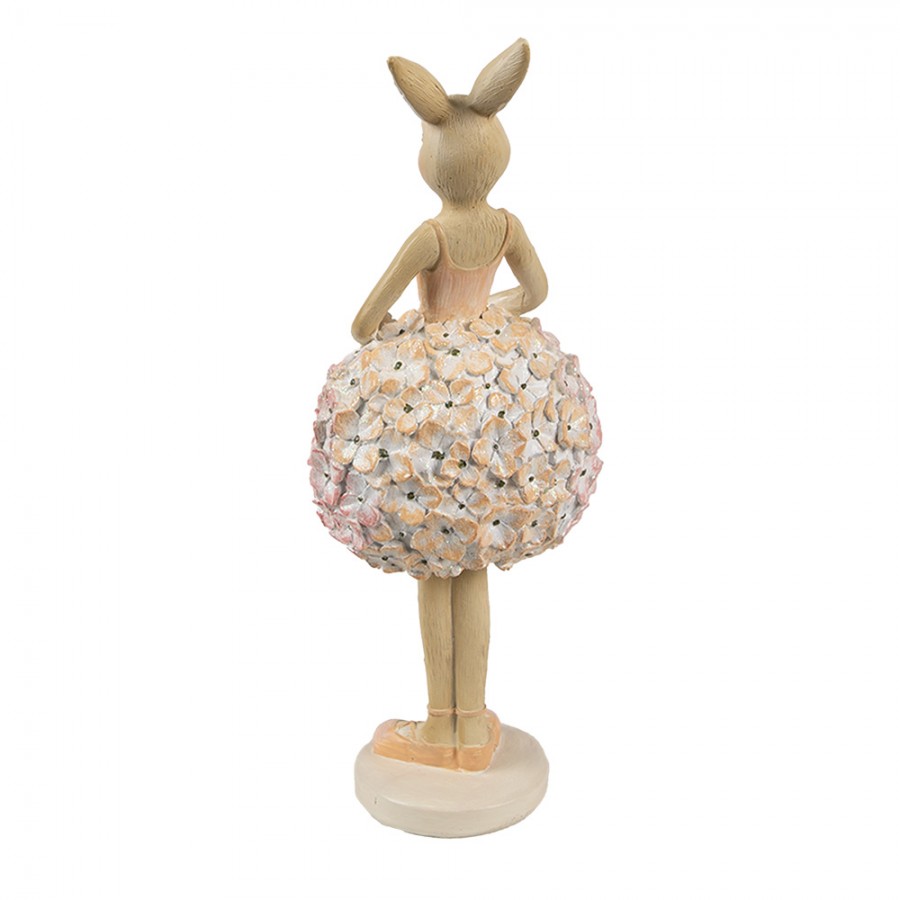 Påskdekoration Kanin 9x7x22 cm Beige
