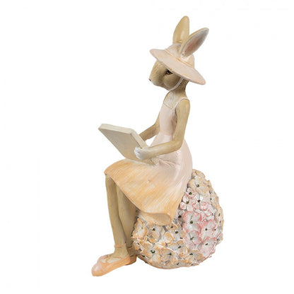 Påskepynt Kanin 10x9x17 cm Beige