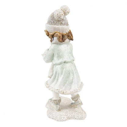 Juldekoration Inomhus Barn 19 Cm Vit Polyresin