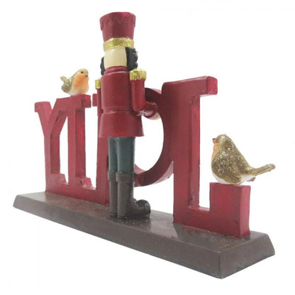 Juldekoration Inomhus Nötknäppare 18 Cm Röd Polyresin JOLLY