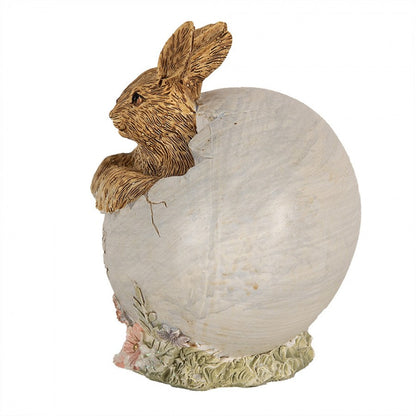 Påskdekoration Kanin 11 cm Brun Polyresin