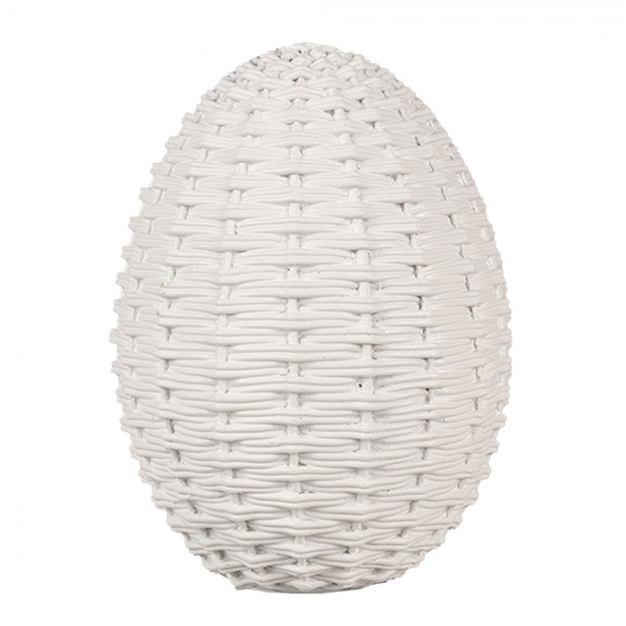 Påskepynt Egg 20 cm Hvit