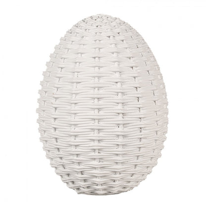 Påskepynt Egg 20 cm Hvit