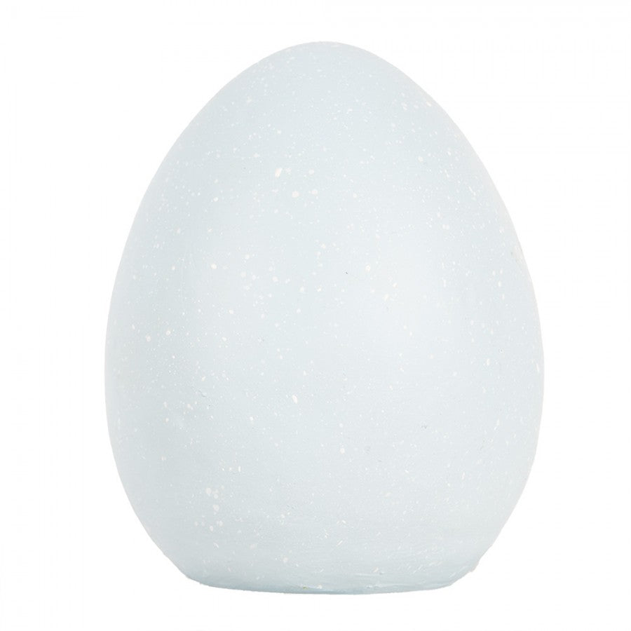 Påskepynt Egg Blå Rosa 10x11x13 cm