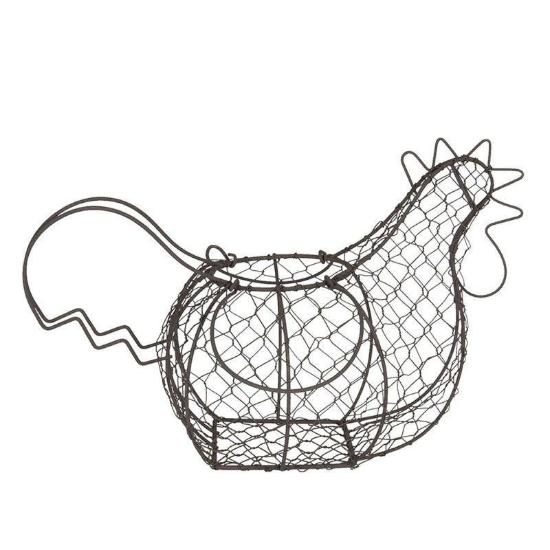 Påskepynt eggholder Sort 40x23x28 cm