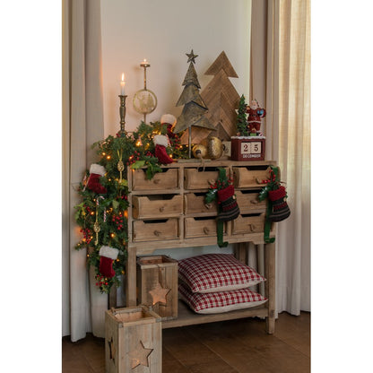 Lysestake Kobber 13x9x48 cm
