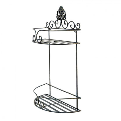 Vegghylle Sort 33x16x53 cm