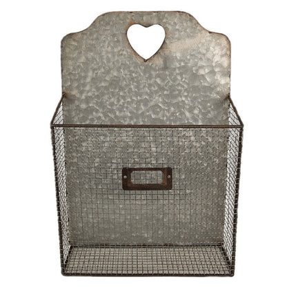 Tidskriftsställ Tidskriftshållare 25x10x38 Cm Grått järn rektangel