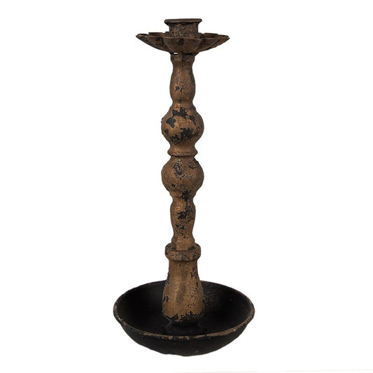 Lysestake Sort Ø 11x25 cm