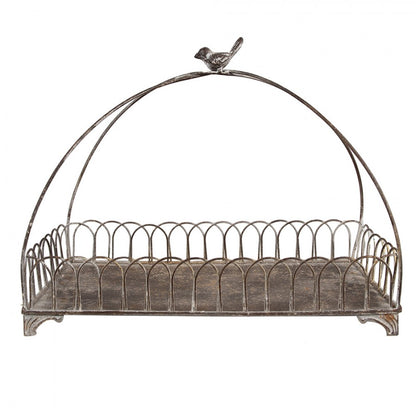 Dekorativt Fat (sett med 2) Brun 39x20x30 / 30x15x22 cm