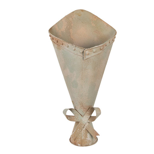 Blomsterstativ 31x23x32 cm Grønt metall