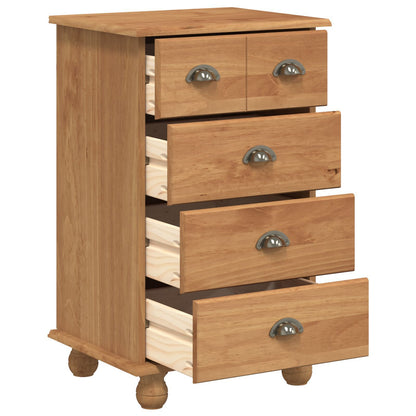 Kommode Honningbrun 'ASKIM' 45.8x40x79 cm Solid Tre Furu