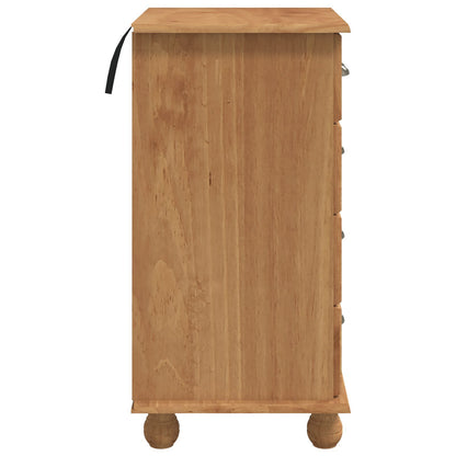 Kommode Honningbrun 'ASKIM' 45.8x40x79 cm Solid Tre Furu