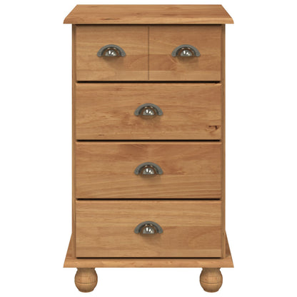 Kommode Honningbrun 'ASKIM' 45.8x40x79 cm Solid Tre Furu
